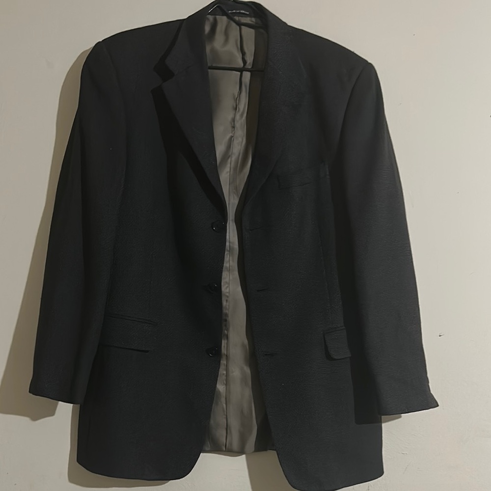 Classic Black Men's Blazer